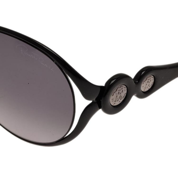 Pre Owned Roberto Cavalli Black Giacinto Sunglasses
