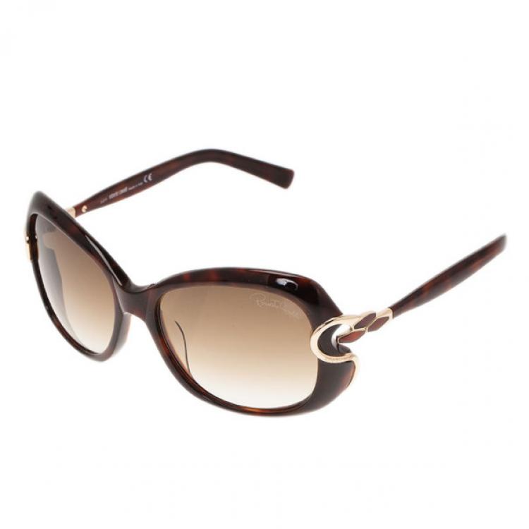 Pre Owned Roberto Cavalli Brown Melissa Sunglasses