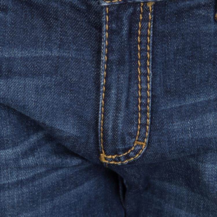 مملوكة مسبقًا Roberto Cavalli Indigo Faded Effect Denim New Eva Jeans M