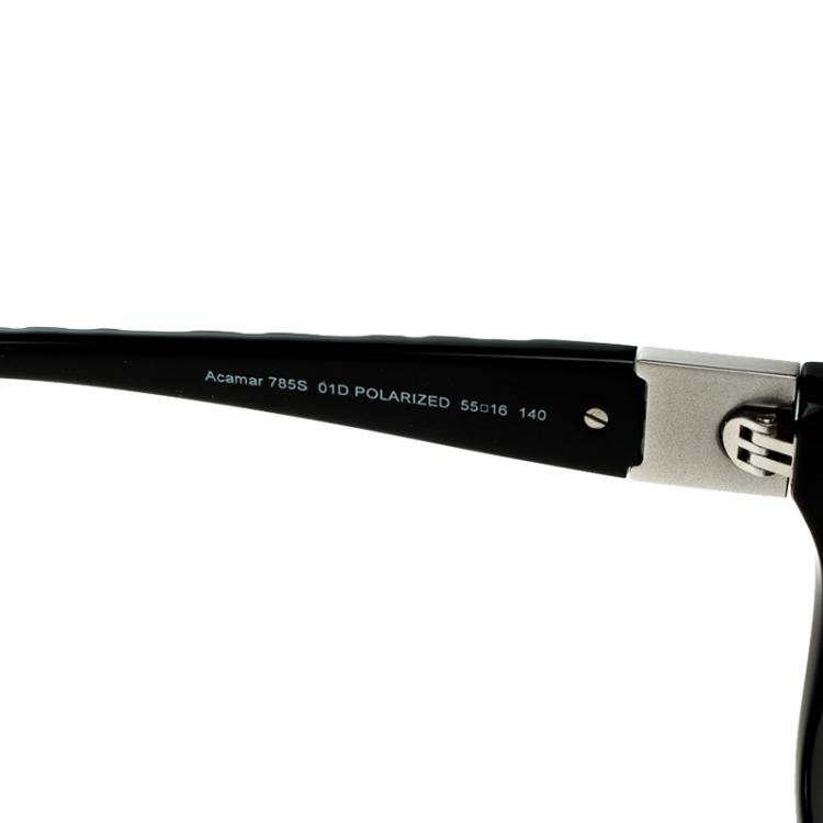 Pre Owned Roberto Cavalli Black Acamar 785S Polarized Sunglasses