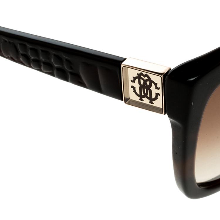 Pre Owned Roberto cavalli Brown Albali 799S Wayfarer Sunglasses