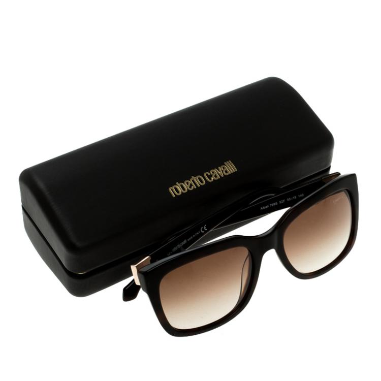 Pre Owned Roberto cavalli Brown Albali 799S Wayfarer Sunglasses