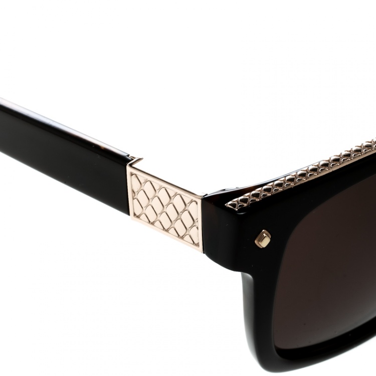 Pre Owned Roberto Cavalli Havana/Brown RC955S Wayfarer Sunglasses