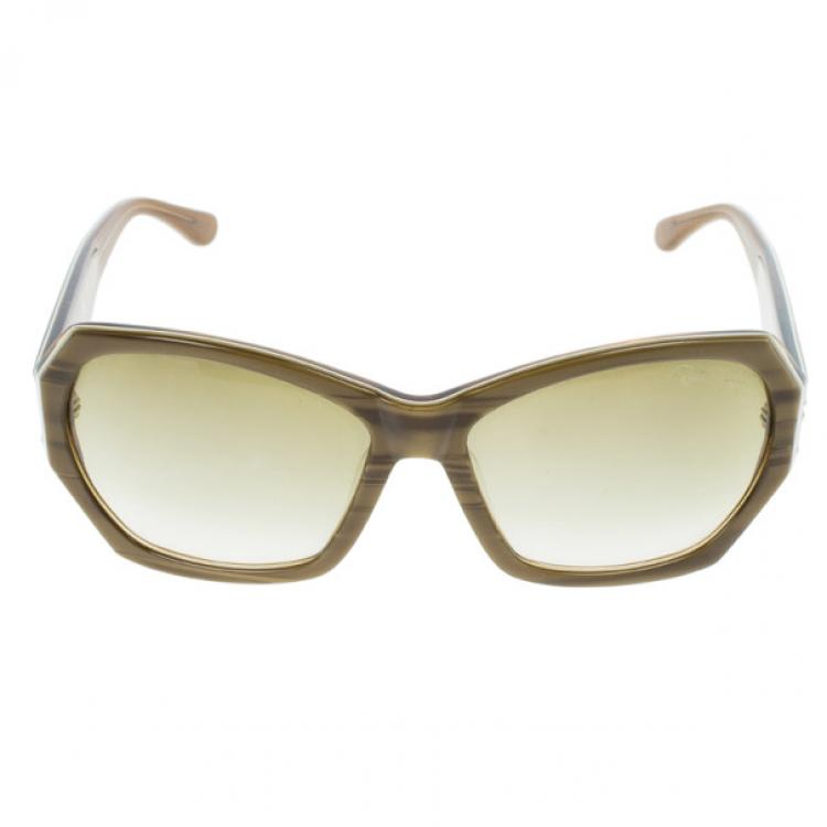 Pre Owned Roberto Cavalli Brown Abelia Sunglasses