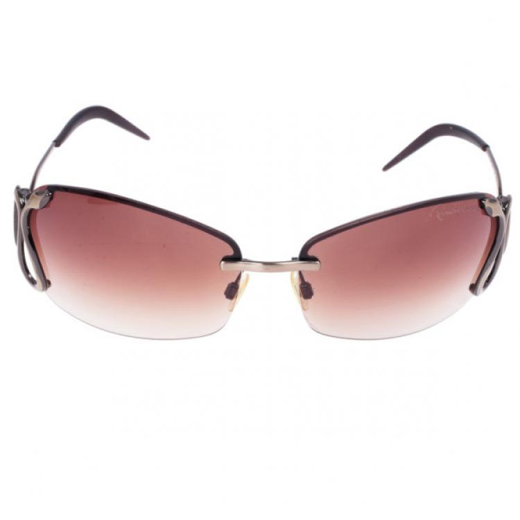 Pre Owned Roberto Cavalli Febe Serpent Sunglasses