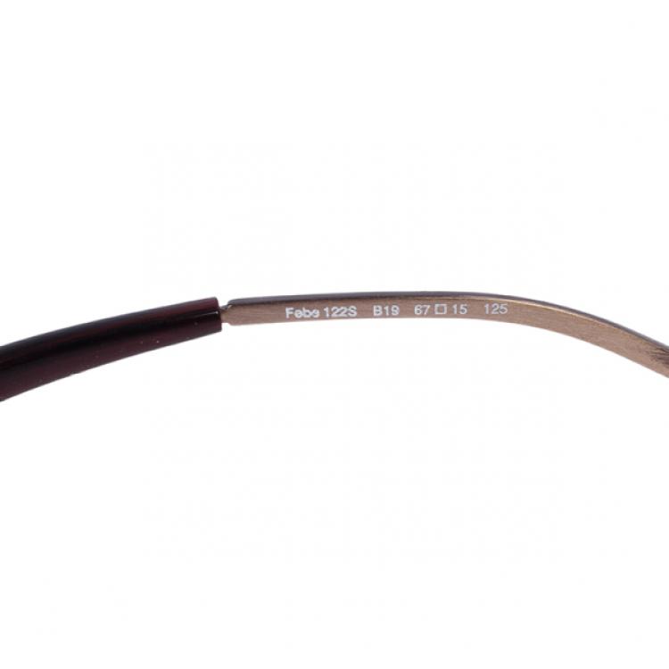 Pre Owned Roberto Cavalli Febe Serpent Sunglasses