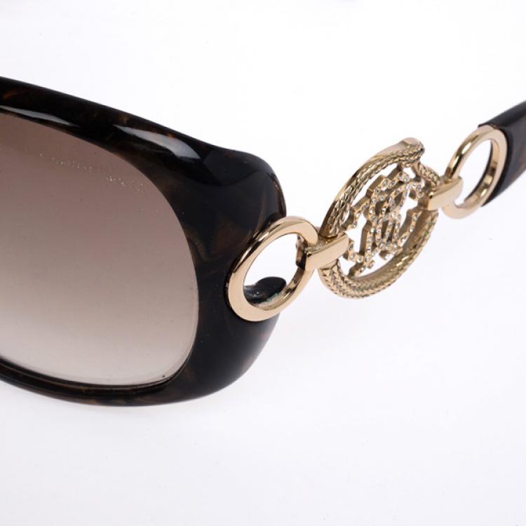 Pre Owned Roberto Cavalli Brown Rubino Womens Sunglasses