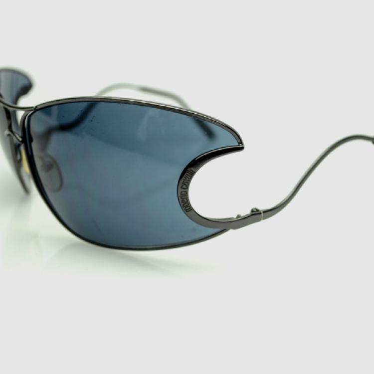 Pre Owned Roberto Cavalli Black Divina Ladies Sunglasses