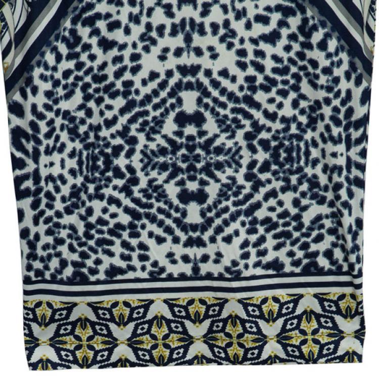 Pre Owned CLASS by Roberto Cavalli Printed Short Dress L