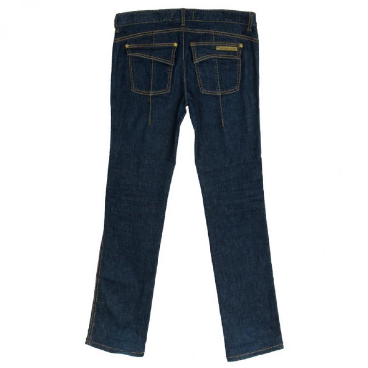 Pre Owned Roberto Cavalli Blue Jeans S