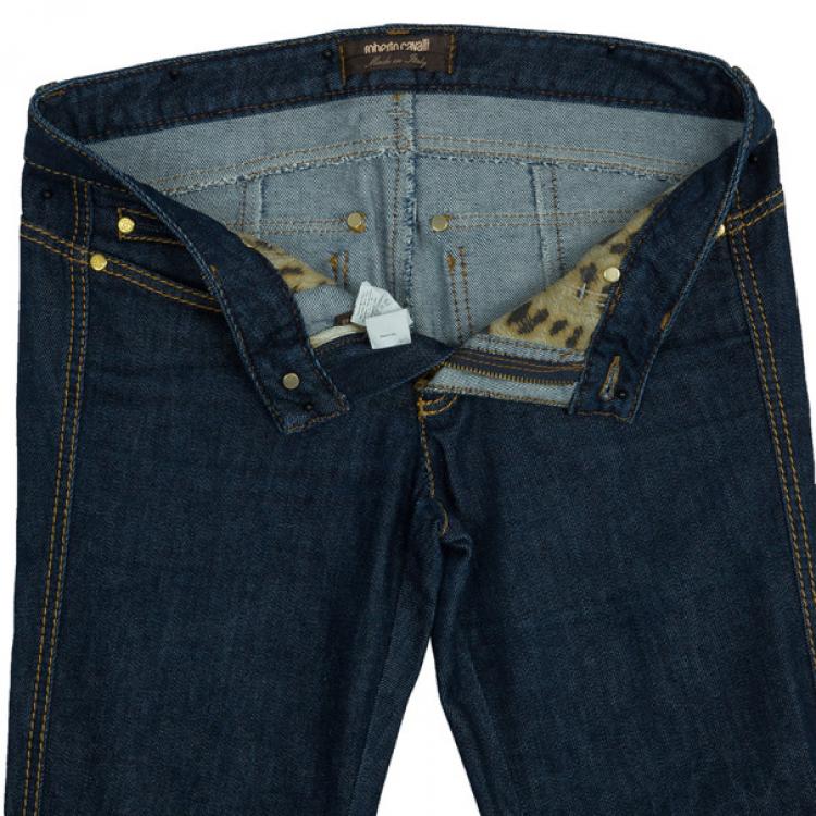 Pre Owned Roberto Cavalli Blue Jeans S
