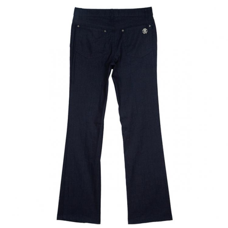 Pre Owned Roberto Cavalli Denim Jeans S