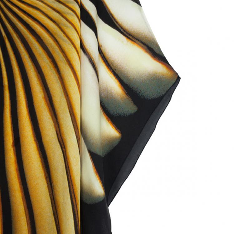 Pre Owned Roberto Cavalli Tiger Print Short Kaftan S