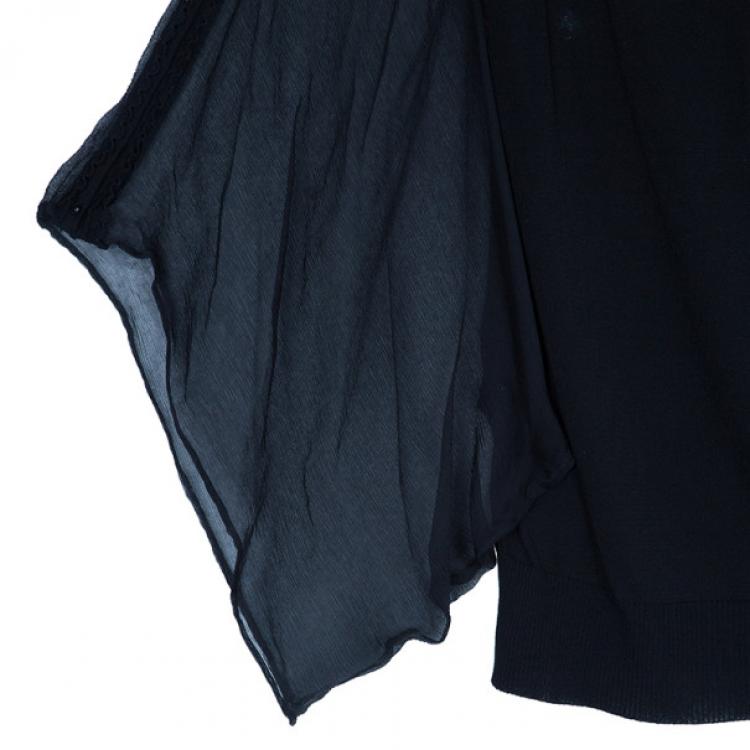 مملوكة مسبقًا Roberto Cavalli Black Top M