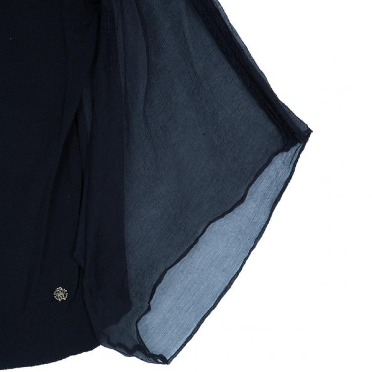 مملوكة مسبقًا Roberto Cavalli Black Top M