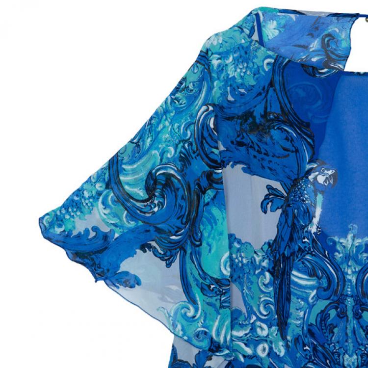 Pre Owned Roberto Cavalli Double Layer Top L