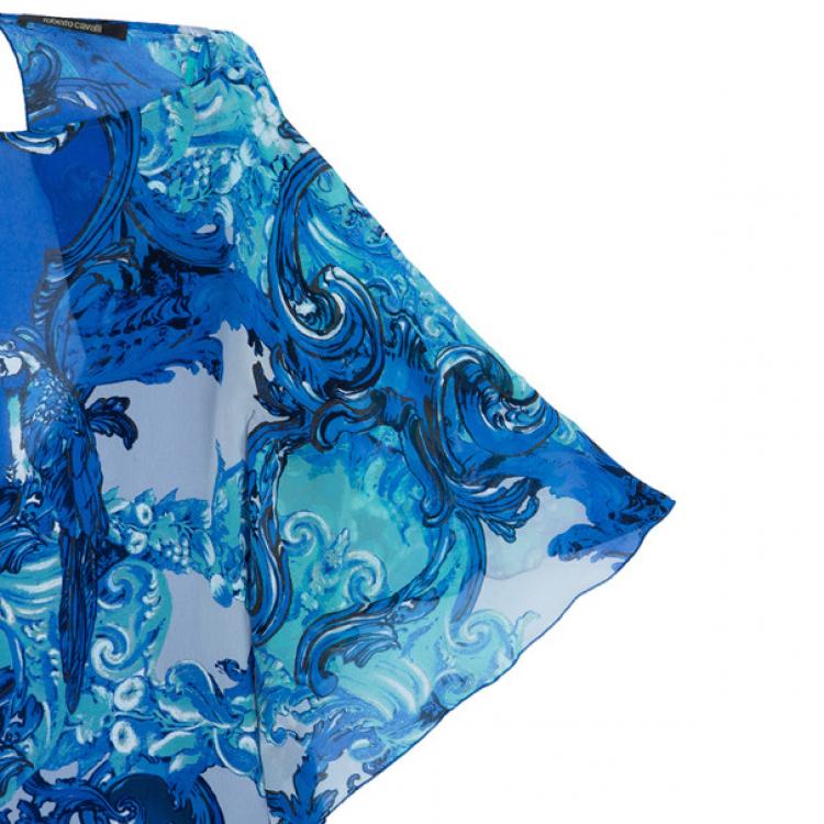 Pre Owned Roberto Cavalli Double Layer Top L