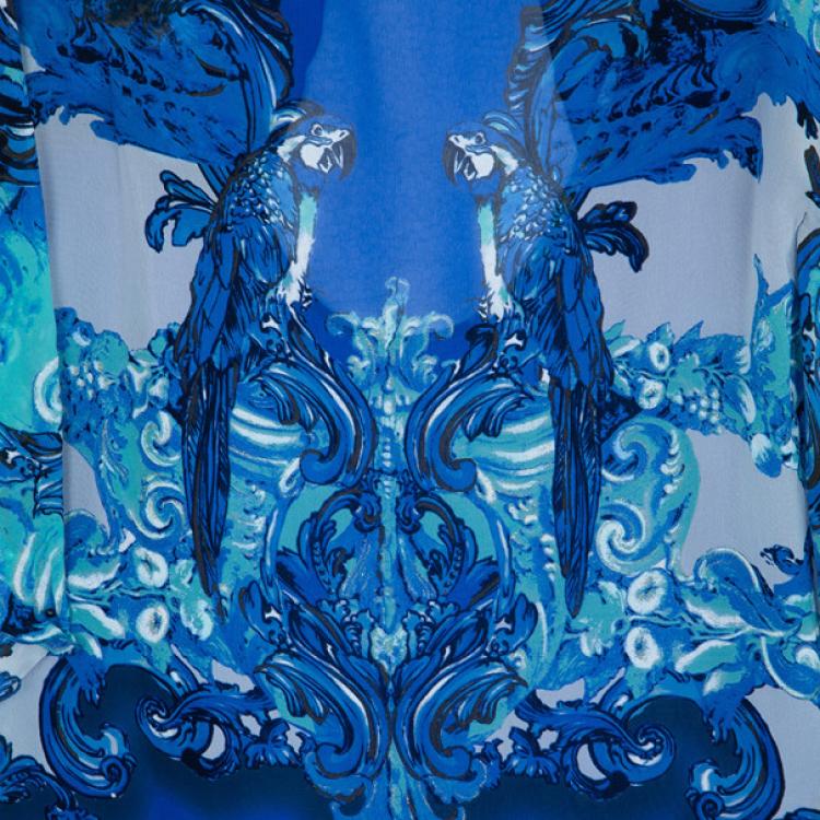 Pre Owned Roberto Cavalli Double Layer Top L