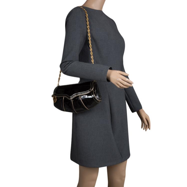 Roberto Cavalli - Authenticated Handbag - Leather Black Plain for Women, Never Worn