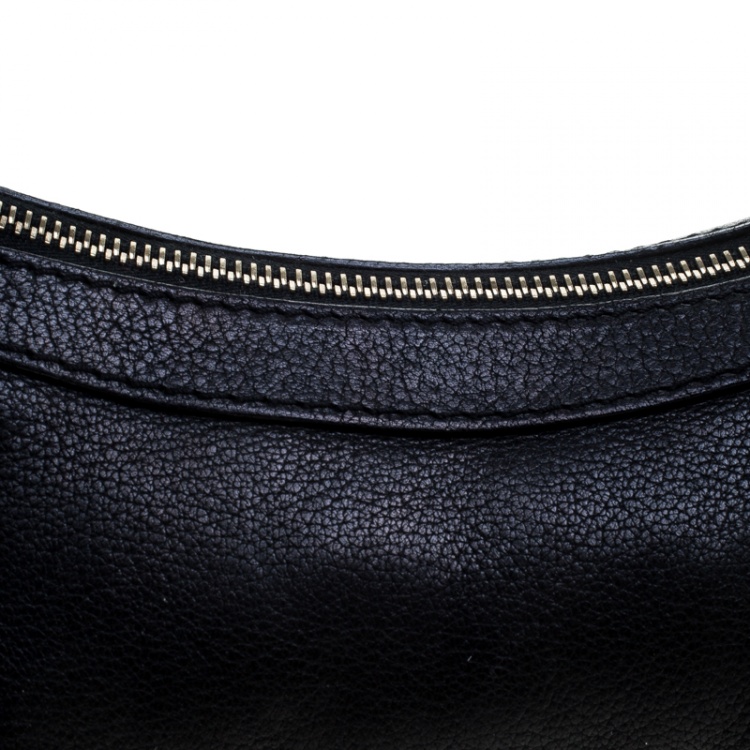 Pre Owned Roberto Cavalli Black  Leather Shoulder Bag