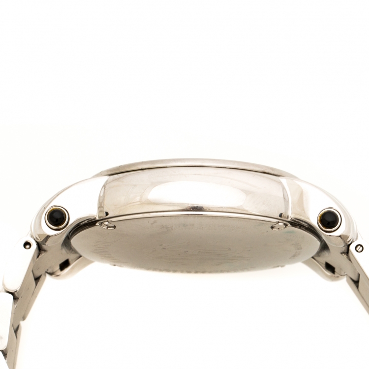 Pre Owned Roberto Cavalli Multicolor Dial Stainless Steel Anniversary 7253172545 Women's Wristwatch 39 mm