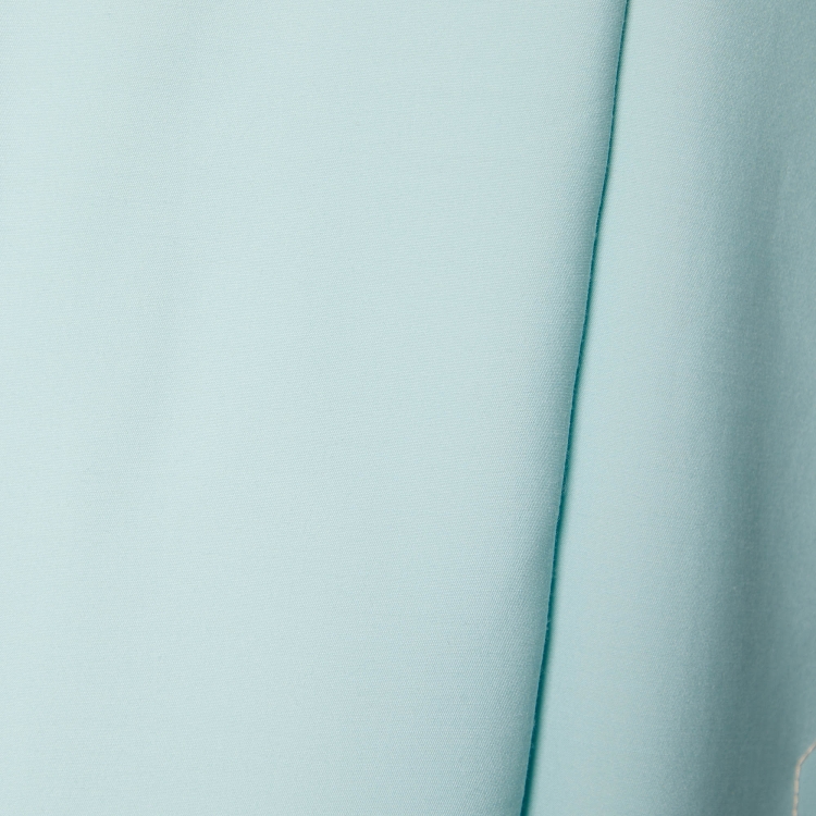 Pre Owned Roksanda Blue Wool & Silk Shift Dress S