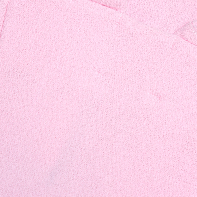 Pre Owned Roland Mouret Light Rose Double Wool Crepe Nash Skirt S