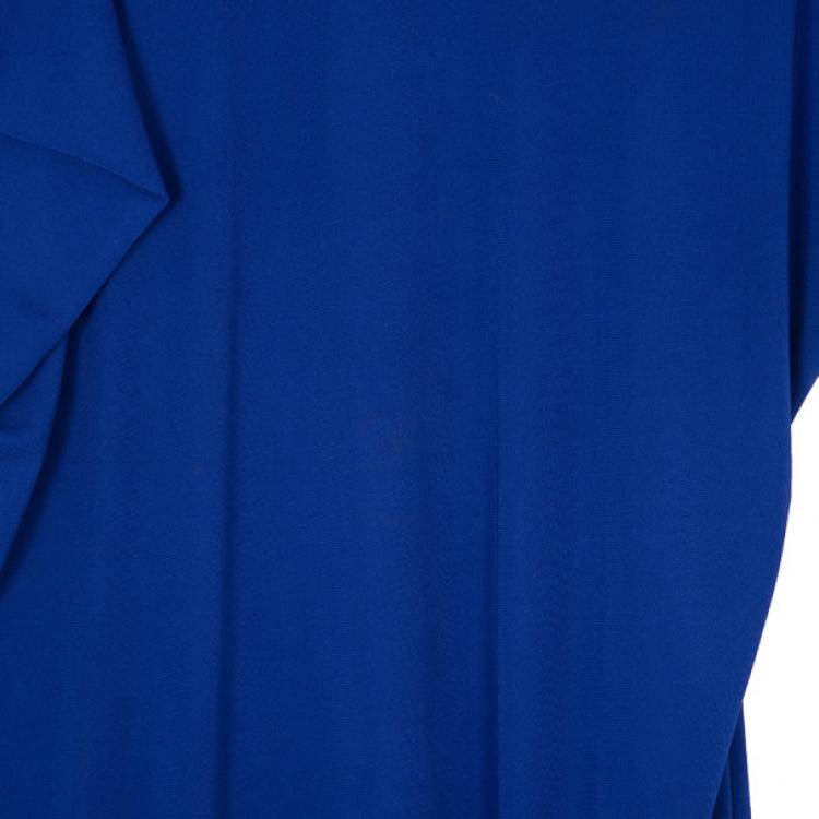 Pre Owned Roland Mouret Purple Viscose Drape Dress M