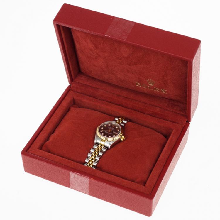 Pre Owned Rolex Oyster Perpetual Datejust Womens Wristwatch 26MM
