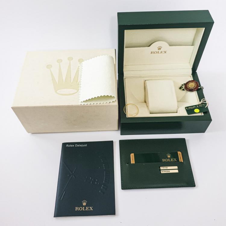 مملوكة مسبقًا Rolex Pink Stainless Steel Datejust 179160 Women's Wristwatch 26 MM