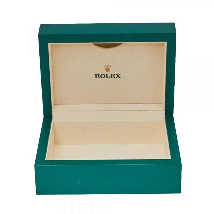 مملوكة مسبقًا Rolex Black 18K Yellow Gold Stainless Steel Datejust 69173 Women's Wristwatch 26 mm