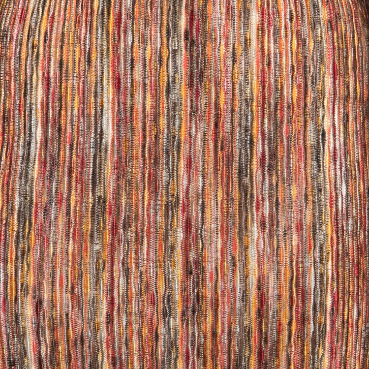 Pre Owned Ronny Kobo Multicolor Knit Swayze Top Skirt Set M/S