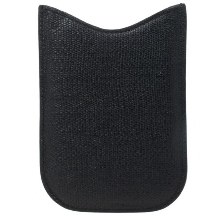 Pre Owned Yves Saint Laurent Black Leather Ycon Blackberry Cover