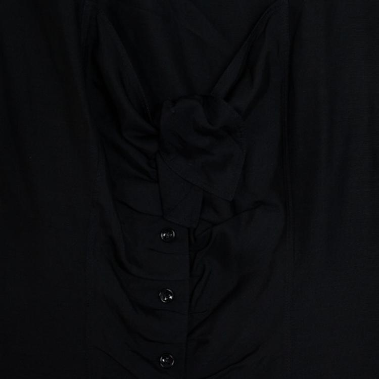 Pre Owned Saint Laurent Paris Silk Shirt M