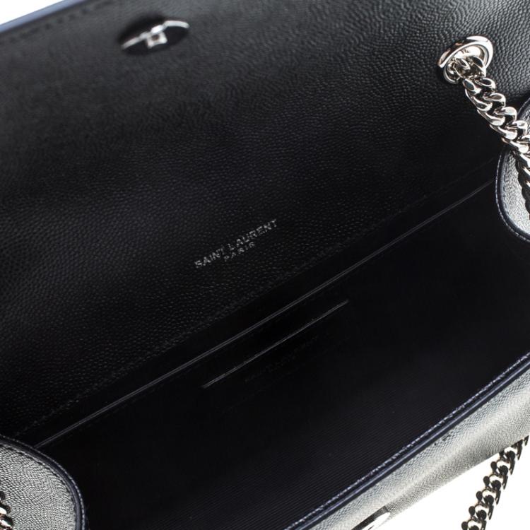 مملوكة مسبقًا Saint Laurent Black Monogram Leather Small Kate Shoulder Bag