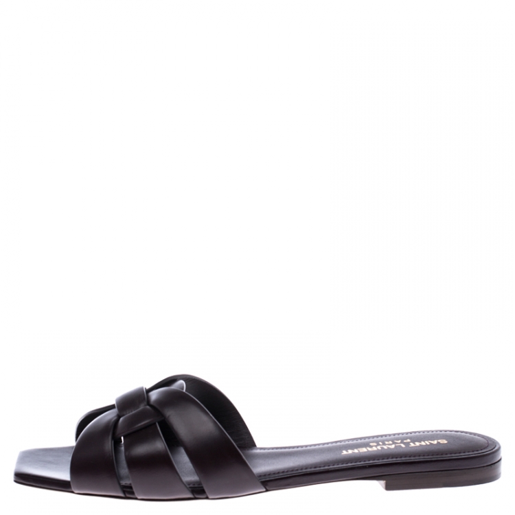 saint laurent tribute slide sandal