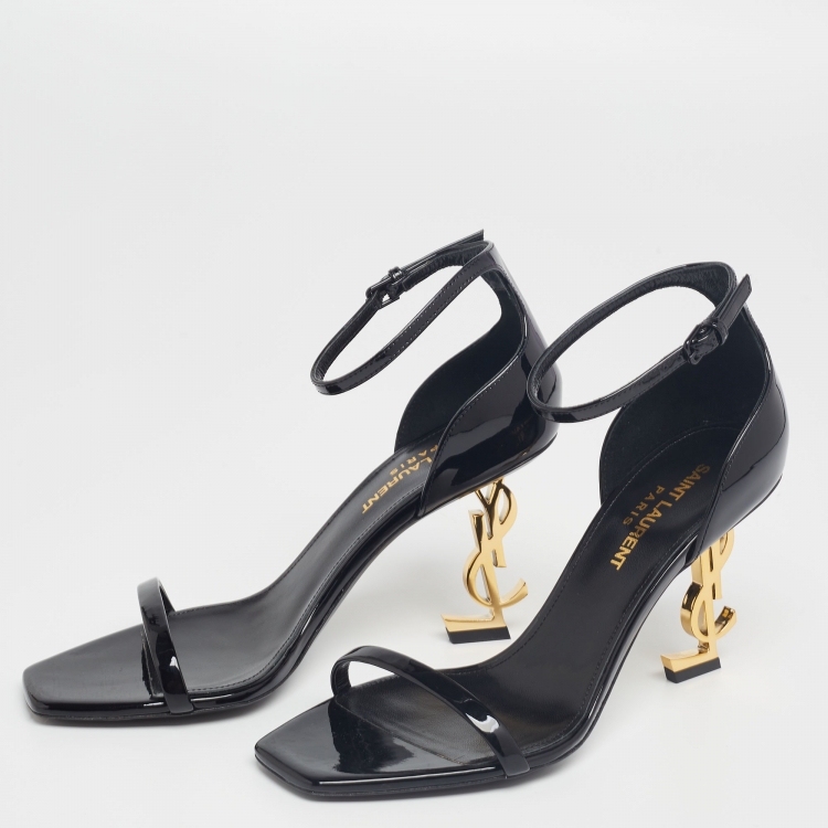 Saint laurent opyum discount patent leather sandals