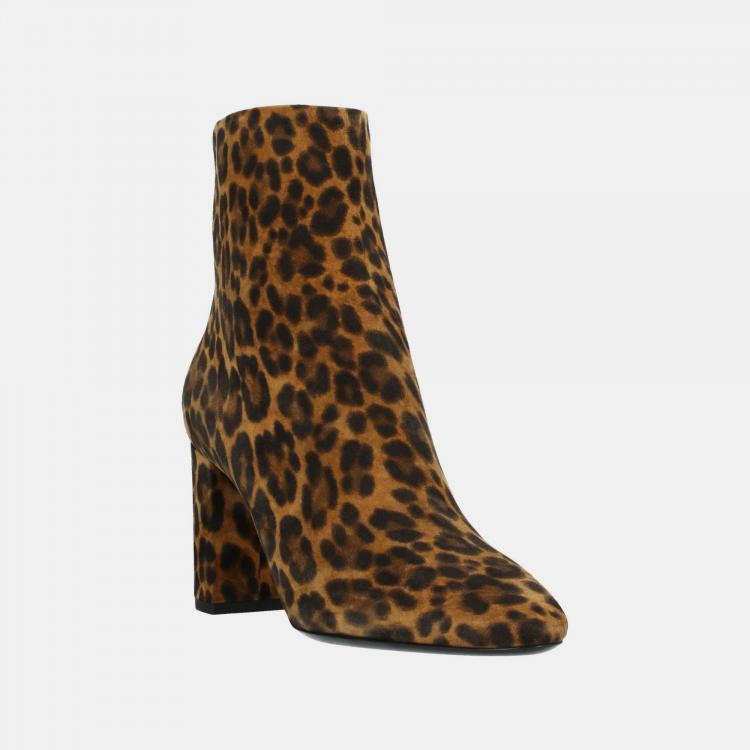 Pre Owned Saint Laurent Suede Ankle Boots 40