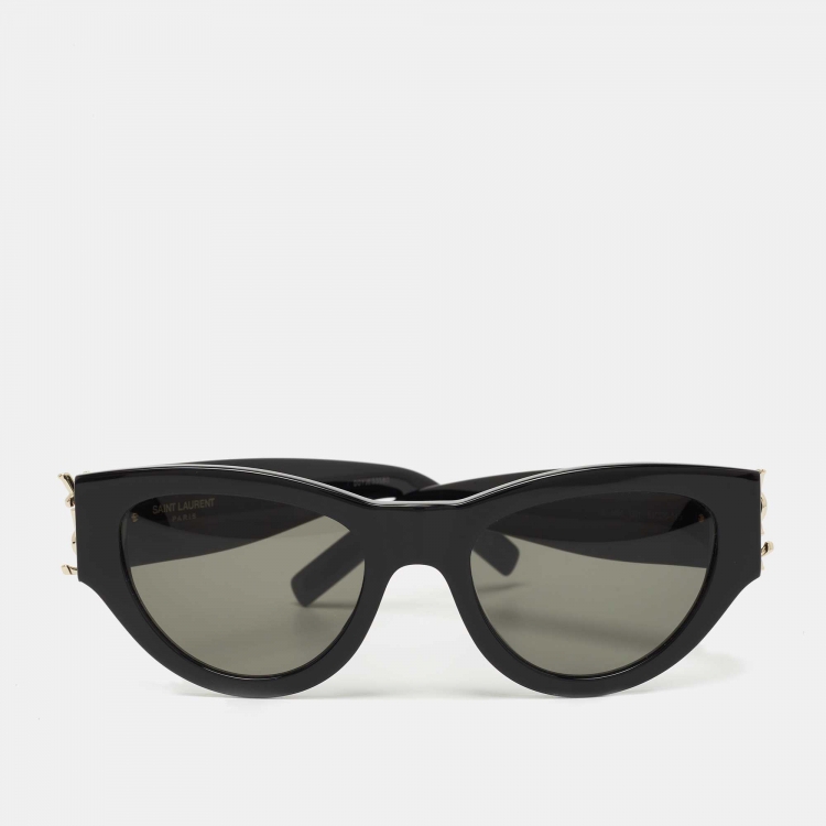 Saint Laurent SL M94 53 Grey & Black Sunglasses