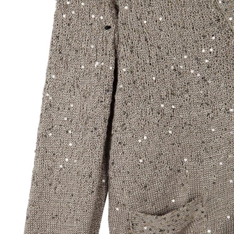 Pre Owned Yves Saint Laurent Knit Cardigan Set XL