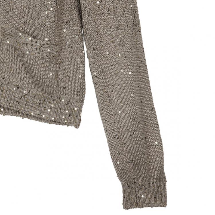 Pre Owned Yves Saint Laurent Knit Cardigan Set XL