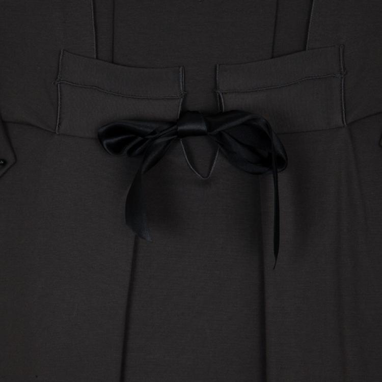 Pre Owned Saint Laurent Paris Grey Dress M