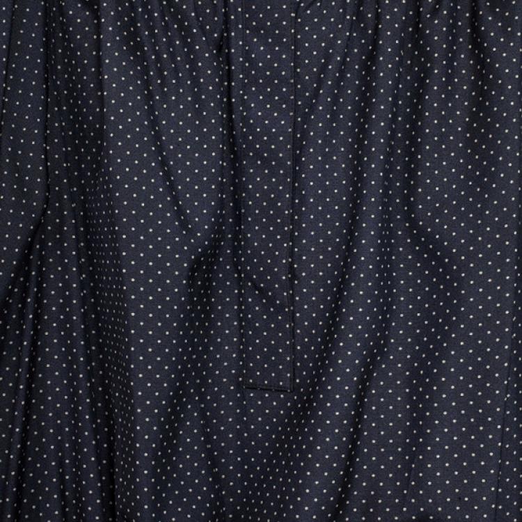 Pre Owned Saint Laurent Paris Silk Georgette Polka Dot Top M