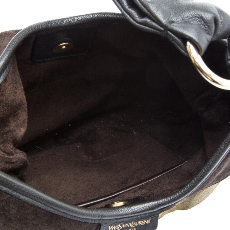 Pre Owned Saint Laurent Paris Multicolor Leather Small St. Tropez Hobo
