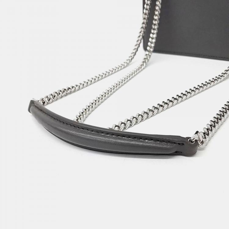 Pre Owned Saint Laurent Grey Sunset Small Handbag
