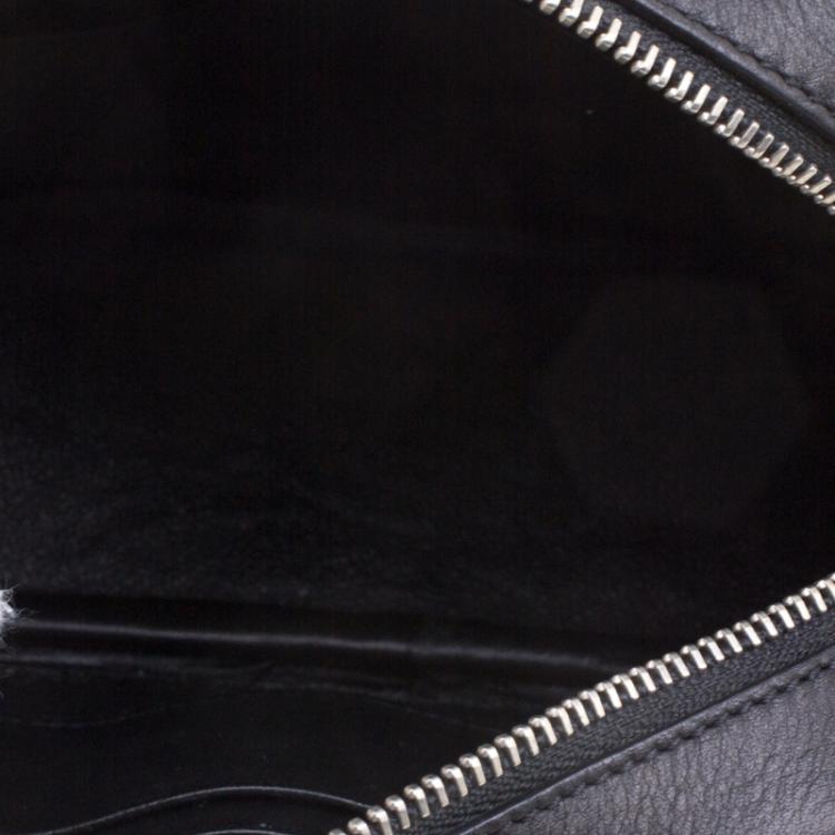 Pre Owned Saint Laurent Paris Black Leather Blogger Crossbody Bag