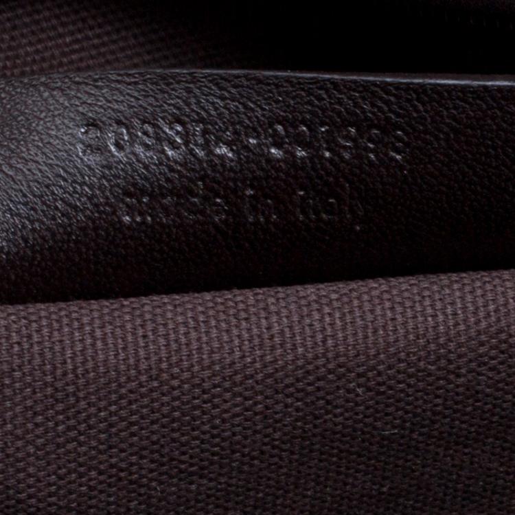 Pre Owned Saint Laurent Brown Leather Medium Easy Y Bag