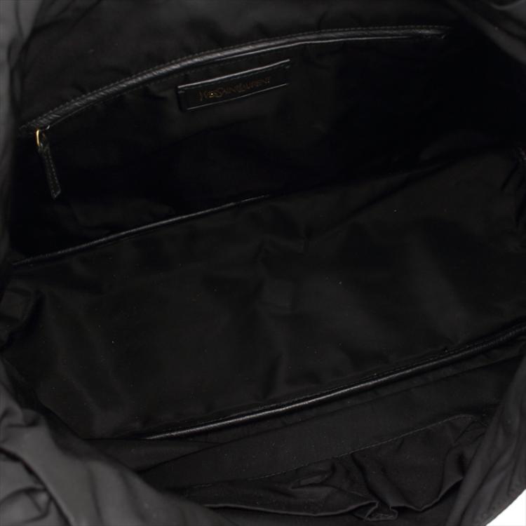 مملوكة مسبقًا Saint Laurent Paris Black Nylon Shoulder Bag