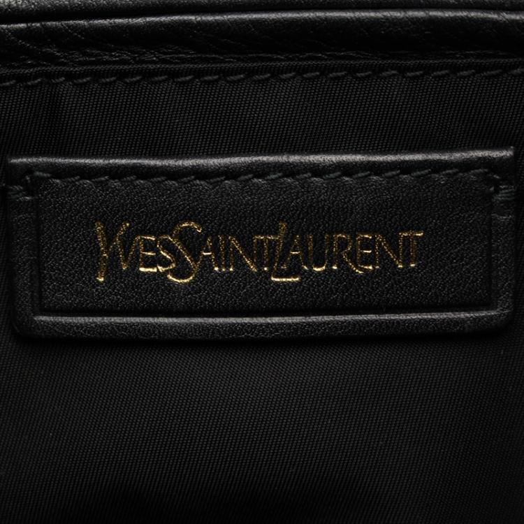 مملوكة مسبقًا Saint Laurent Paris Black Nylon Shoulder Bag