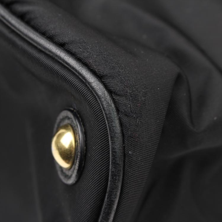 مملوكة مسبقًا Saint Laurent Paris Black Nylon Shoulder Bag